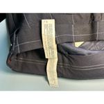 ZARA womens dress pants size 38 navy blue pattern full length Coolmax material Photo 5