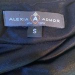 Alexia Admor  Black One Shoulder Ruched Bodycon Black Mini Dress Small Photo 6