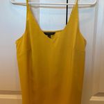 Banana Republic Yellow V Cut Tank Top Photo 0