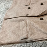 ZARA Women's Tan Double-Breasted Vest medium Photo 2