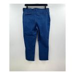 Frank & Eileen WICKLOW ITALIAN STRETCH DENIM CROPPED RAW EDGE Chino JEANS 12 Photo 7