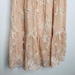 Dress the Population River Fit and Flare Midi Dress Blush Pink Womens Medium Photo 4