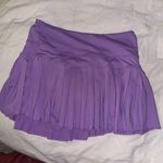 Hinge Gold  Lilac Pleated Skirt Photo 0