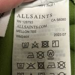 ALLSAINTS  Women’s Mellon Tee Green Size L Photo 9