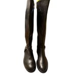 Vince Camuto  Farren Women's Riding Boots SZ 5.5 Black Leather Quiet Luxury Moto Photo 1