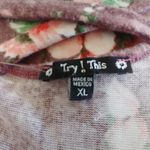 Try This! Women's Super Soft Floral Dress Size L Photo 5