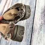 Skechers Vintage  Women's Brown Suede Faux Fur-Lined Slip-On Shoes Photo 4