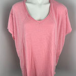 Free People City Vibes Oversized Tee in Pink XS Photo 0