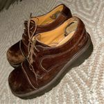 Dr. Martens 90s VTG Brown Leather Platform chuncky Shoes Photo 2