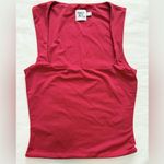 Princess Polly  red square neck top, size 4 Photo 1