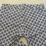 Vineyard Vines  Gustavia White Blue Printed Mid Rise Skinny Ankle Jeans Size 4 Photo 6