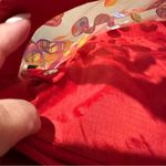 Flip Flop Clear Beach Tote Detachable Bag Insert Zip Top Shoulder Strap Red Photo 4