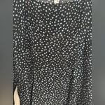 Madewell NWT Seamed Long-Sleeve Mini Dress in Ditsy Floral Size 10 Photo 2