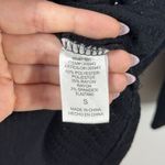 Chaser Top Women S Black Henley Long Sleeve Tunic Boho Spring Waffle Relaxed Photo 6