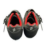Peloton  Cycling Shoes Black White Red Size 40 Women Size 9 Photo 4