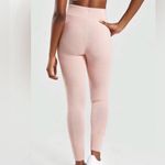 Gymshark Time Out Knit Jogger Blush Nude Thick Joggers (LEGGINGS) Textured /Logo Photo 2