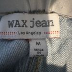Wax Jean WAX jeans Women’s Size Medium Light Wash Paper Bag, Waste Denim Jeans Photo 2