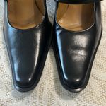 Kenneth Cole  Black Leather Pumps Made in Spain‎ Size 10 Photo 1
