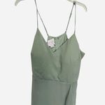 Birdy Grey  Plus Size 1X Mint Chiffon BridesMaid Homecoming Formal Photo 2