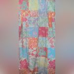 Lilly Pulitzer Vintage White Label  Lilly Pulitizer floral tropical patch panel shirt medium Photo 5