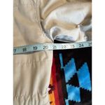 Fleet Street Beige/Green Jacket Pockets Collar Hood Zip/Snap Up Lined See Measur Photo 9