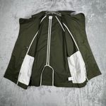 CAbi  Trench Coat Expedition Green‎ Double Breasted Jacket Lightweight Size S Photo 3