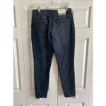 DL1961  Womens 31 Chrissy Ultra High Rise Skinny Dark Wash Denim Distressed Photo 3