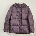Uniqlo Ultra Light Down Puffer Parka - 72 Purple - Women's Size S - 450458 Photo 2