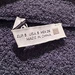 ZARA  Navy Blue White Striped High Neck Mini Bodycon Short Sleeve Dress Small Photo 4