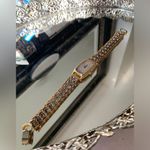 Vintage Harley Ronda watch movement Swiss rhinestone bracelet watch Photo 4