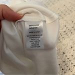 Le Rose Stories Satin V Neck Mini Slip Dress White (XSmall/Small) Photo 5