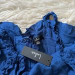 LULU’S Days Like This Royal Blue Sleeveless Ruffled Mini Dress Size M Photo 3