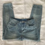 BLANK NYC light wash, high rise tapered leg denim. Photo 0