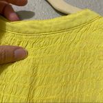 Holding Horses  Yellow Smocked Sleeveless Button Down Shirt Womens XS Blouse Tank Photo 8