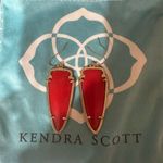 Kendra Scott Red Skylar Earrings Photo 1