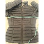 Hunter Refined Women’s Black Puffer Jacket Coat Sz Sm Zip Polyester Down Winter Photo 11