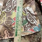 Lafayette 148 Floral Print Cropped Ruffle Jacket 6 Brown Photo 5