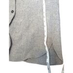 Isabel Marant  Gray Wool Shacket Button-Up Shirt Quiet Luxury Designer Size 10 Photo 6