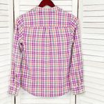 Vineyard Vines Palmetto Plaid Popover Linen Shirt Pink 00 Photo 7