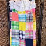 Lilly Pulitzer  Cameron Madras Strapless Dress Size 6 Photo 0