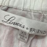 Lovers + Friends  x REVOLVE | Kiwi Mini Dress Pink White Stripe Off Shoulder - XS Photo 4