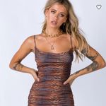 Princess Polly  Harlan Mini Brown Dress Photo 0