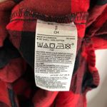 Old Navy  Womens The Classic Flannel Shirt 100% Cotton Buffalo Plaid Pocket Red S Photo 3