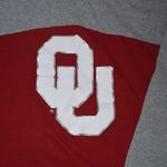Colosseum Oklahoma University  Drawstring Neck Sweatshirt/Hoodie, Large Photo 1