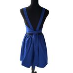 YA Los Angeles  Blue Sleeveless V-Neck Sundress Photo 3