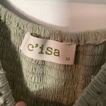 Apricot Lane Green Dot Crop Top Photo 3