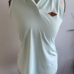 Peter Millar Peter‎ Millar Polo Shirt Womens Small Blue Sleeveless Golf Athletic Photo 0