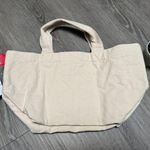 Snoopy Woodstock Canvas Tote Bag Red Photo 1