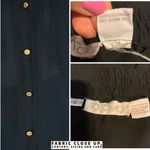 Totonko VINTAGE 1990'S SHEER BLACK PANT SET (L) Photo 11