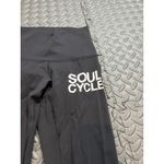 Lululemon  Womens Black Crop Cropped Athletic Leggings Soul‎ Cycle Size 4 Photo 1